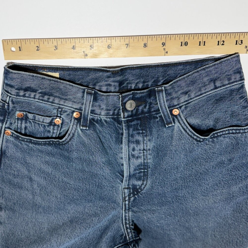 501 Levi's Premium Jeans Fit Womens Buttonfly Straightcut W24 L30 CW 2923 - Picture 9 of 16